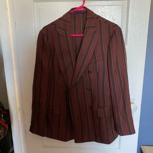 Vintage dark academia blazer